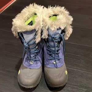 North face kids snow boots